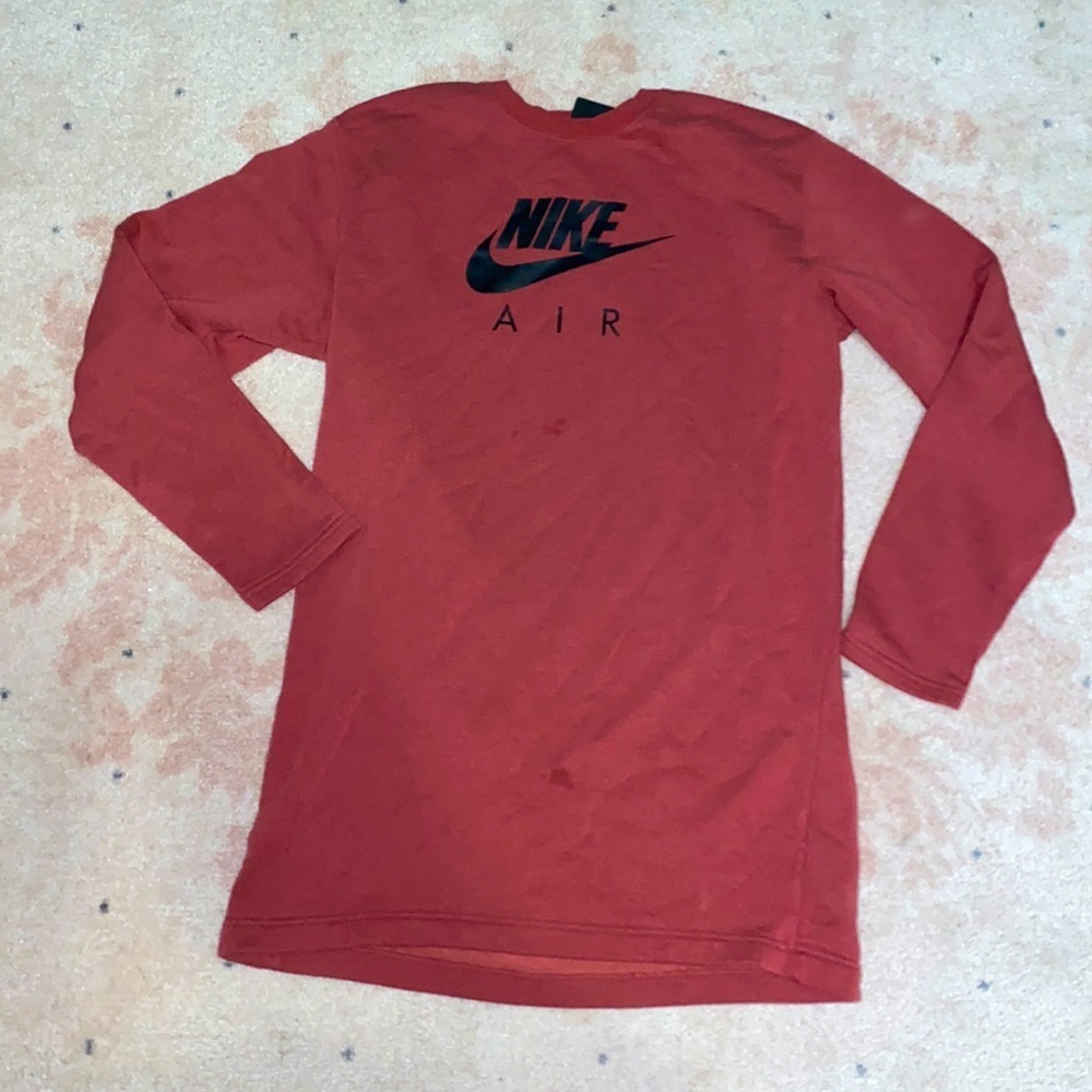 Nike pink sweater dress size: S